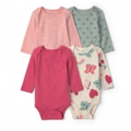 Imagem da oferta Kit Body Bebê 4 Peças Estampado - Multicor | Carter's