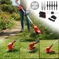 Imagem da oferta Roçadeira Sem Fio KNakasaki 48V 1580W Aparador de Grama Bateria
