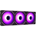 Imagem da oferta Kit com 3 Ventoinhas Gamer Magneto Pro ARGB 5v Controle RemotoPlaca Mãe Preto