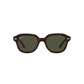 Imagem da oferta Óculos de Sol Ray-Ban Erik 0RB4398 90231 Tam 53 Havana Marrom - Lentes Verde