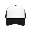 Imagem da oferta Bone Trucker Aba Curva Tela Ajustavel Snapback Preto Branco