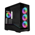 Imagem da oferta Gabinete Gamer Lian Li Vector V100 Mini Redragon Spec Micro Atx Lateral Em Vidro Temperado Argb Inclui 4 Fans Preto V100B Rd