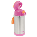 Imagem da oferta Garrafa Térmica Parede Dupla Buba Rosa 400 ml