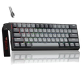Imagem da oferta Teclado Magnético Gamer Win60 Pro Com Fio Preto Rgb Hot Swappable