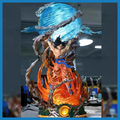 Imagem da oferta 25cm dragon ball figuras espírito bomba sou goku anime figuras super saya pvc estátua boneca figura de ação modelo c