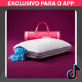 Imagem da oferta Travesseiro Snow Ajustável I wanna sleep - Altura Personalizável | Memory Foam Flakes + Gel - Tecido de Bambu