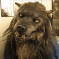 Imagem da oferta Halloween Látex Lobo Cabeça Máscara Lobisomem Chapelaria Decoração Assustadora Festa
