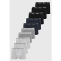 Imagem da oferta Kit 10pçs Cueca MASH Boxer Logo Preta