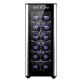 Imagem da oferta Adega de vinho climatizada Electrolux 12 garrafas Uma Porta Acabamento em Alumínio ACB12 Bivolt