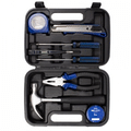 Imagem da oferta Kit de 9 Peças Ferramentas com Maleta Azul e Preto