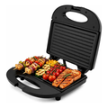 Imagem da oferta Sanduicheira Grill 2 Em 1 Kian Preta Elétrica 750w Cor Preto,seu Mixto Quente Ultra Rápido, E Outros Petiscos 127v