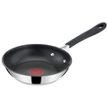 Imagem da oferta Frigideira Tefal Jamie Oliver 20cm, Inox, Indução