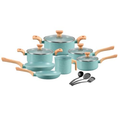 Imagem da oferta Mimo Style Conjunto de 10 Panelas, Pratic Cook Green, Compatível com Fogão por Indução