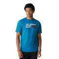 Imagem da oferta Camiseta Masculina New Balance Athletics Relaxed Premium Chest Logo Azul Artico