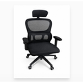Imagem da oferta Cadeira De Escritório Ergonômica Presidente Giratória Com Apoio De Cabeça E Lombar Ajustável Confortável