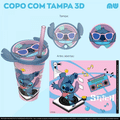 Imagem da oferta Copo 500ml Tampa Canudo Stitch