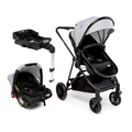 Imagem da oferta Travel System Cosco Kids, Lummy Trio, Isofix, Cinza Gelo