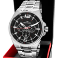 Imagem da oferta Relógio Technos Masculino Skymaster Prata - 6p29alx1p Bisel Preto