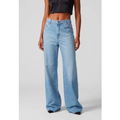 Imagem da oferta Calça Lança Perfume Jeans Reta Azul Claro
