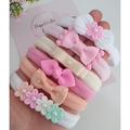 Imagem da oferta Kit 6 Faixinhas de Cabelo Para Bebê
