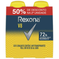 Imagem da oferta 3 Kits com 2 Antitranspirante Rexona Rollon V8 50ml