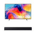 Imagem da oferta Samsung Smart TV 50" Mini LED 4K M75H + Soundbar Samsung HW-B400F