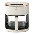 Imagem da oferta Airfryer De Luxo 110v Ou 220v Gourmet Forma De Vidro Creme