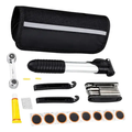 Imagem da oferta Kit de Ferramentas Bike Remendo Pneu + Bomba De Ar + Bolsa de Quadro