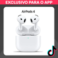 Imagem da oferta Fone de Ouvido Apple AirPods 4 Sem fio Bluetooth Cancelamento Ruído Original Lacrado