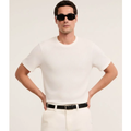 Imagem da oferta Camiseta Regular em Algodão com Textura Waffle