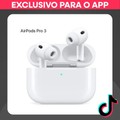 Imagem da oferta Fone de Ouvido Apple AirPods Pro 3 USB-C Magsafe Cancelamento Ruído Lacrado
