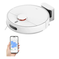 Imagem da oferta Robô Aspirador Xiaomi S40 10000pa Ultra Potente Bivolt Branc Branco