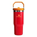 Imagem da oferta Garrafa Térmica Stanley Tumbler Flip Straw Chili 887ml