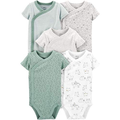 Imagem da oferta Kit 5 Bodys Manga Curta Simple Joys by Carter's