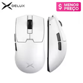 Imagem da oferta Mouse Gamer sem Fio Delux M800mini Paw3311 46g 1KHz 26000 DPI