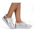 Imagem da oferta Tênis Dakota Flatform Prata - 38