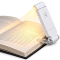 Imagem da oferta Luz de Leitura LED Recarregável com Clip para Livro 3 Tons de Luz e Brilho Ajustável Haste Flexível Luminária Por
