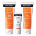 Imagem da oferta Principia Kit Trio Protetor Solar Facial Ps-01 Fps60 + Protetor Solar Corporal Ps-03 Fps 45 E 60
