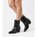 Imagem da oferta Bota Western em PU com Detalhes de Tachinhas