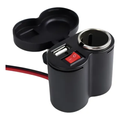 Imagem da oferta Carregador De Smartphone Para Moto Usb Tomada Guidão