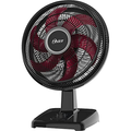 Imagem da oferta Ventilador Oster Power Fresh 2 em 1, 110V, PretoVermelho, 140W, OVTR481