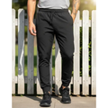 Imagem da oferta Calça Tactel Jogger Premium Fitness Academia 2 Bolsos 016 Preto Liso M(3840)
