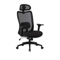 Imagem da oferta Elements Cadeira Ergonômica de Escritório Astra Pro com Apoio Lombar e Cabeça Ajustável Preta