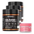 Imagem da oferta Kit 3x Colágeno Verisol Ácido Hialurônico Biotina Renova Be