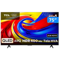 Imagem da oferta Smart TV 75" TCL 4K UHD QLED 75P7L Google TV 2026