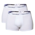 Imagem da oferta Kit 2 Cuecas Masculinas Boxer Branca Calvin Klein
