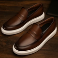 Imagem da oferta Sapato Loafer Masculino Mocassim Couro Casual Comfort Luxo