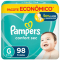 Imagem da oferta Fralda Pampers Confortsec P/M/G/XG