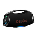 Imagem da oferta Basike Caixa de Som Estéreo Sem Fio, Boombox 200W, Bluetooth, preto