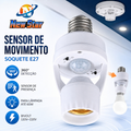 Imagem da oferta New Star Sensor de Movimento para lâmpada Soquete E27 c sensor de presença Bivolt 110V~220V Max 60W